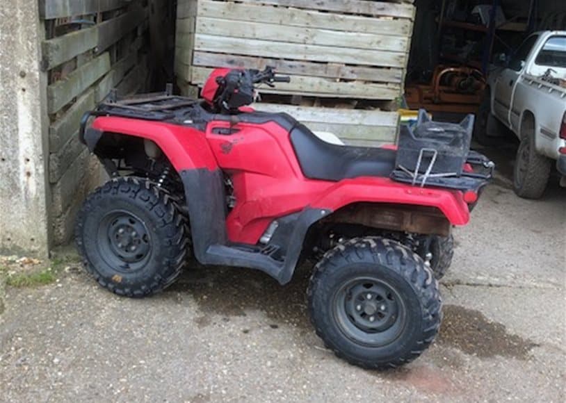 Honda TRX520FA6 Atv Demo