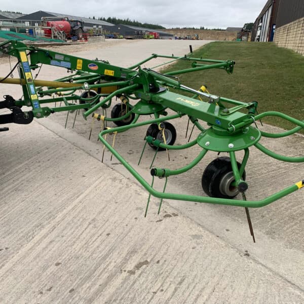 USED Krone KW5.52/4X7 4 Rotor Tedder For Sale