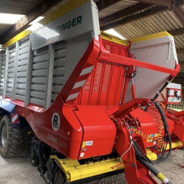 USED Pottinger Jumbo 7400 Forage Wagon For Sale